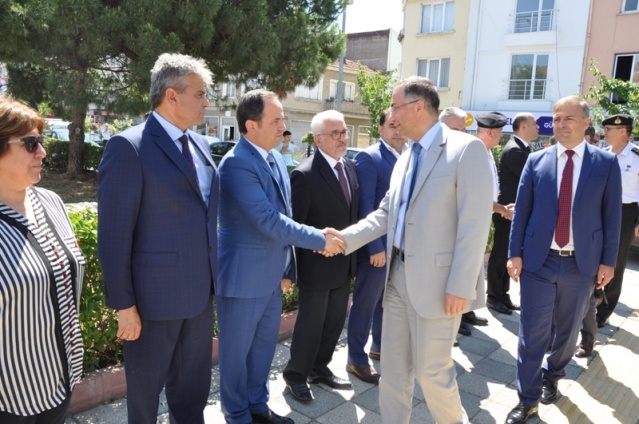Sinop Valisi Gerze'ye geldi
