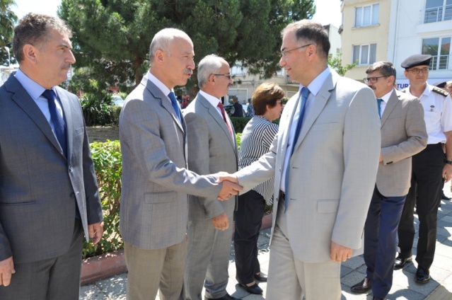 Sinop Valisi Gerze'ye geldi