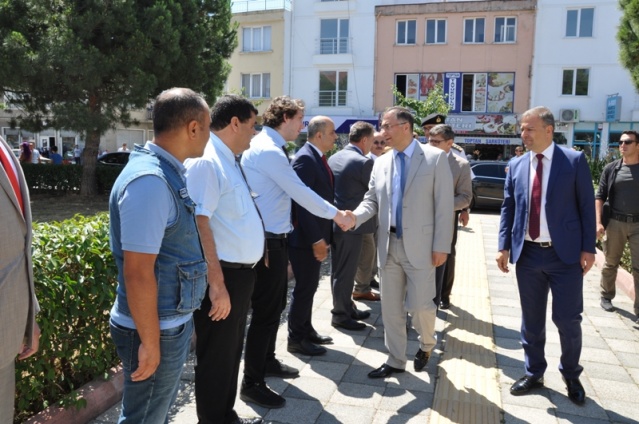 Sinop Valisi Gerze'ye geldi