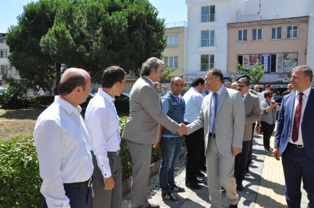 Sinop Valisi Gerze'ye geldi