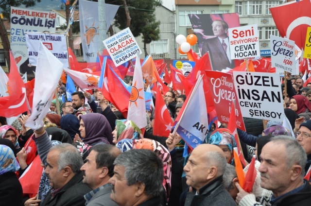 CEVAT ŞENSOY GERZE MİTİNG