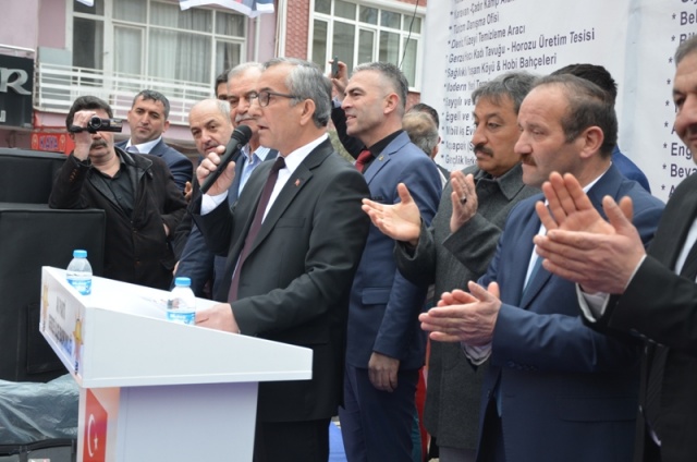 CEVAT ŞENSOY GERZE MİTİNG