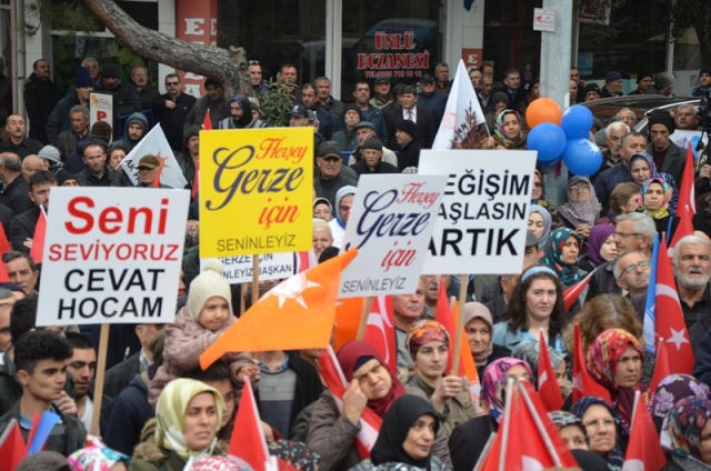 CEVAT ŞENSOY GERZE MİTİNG