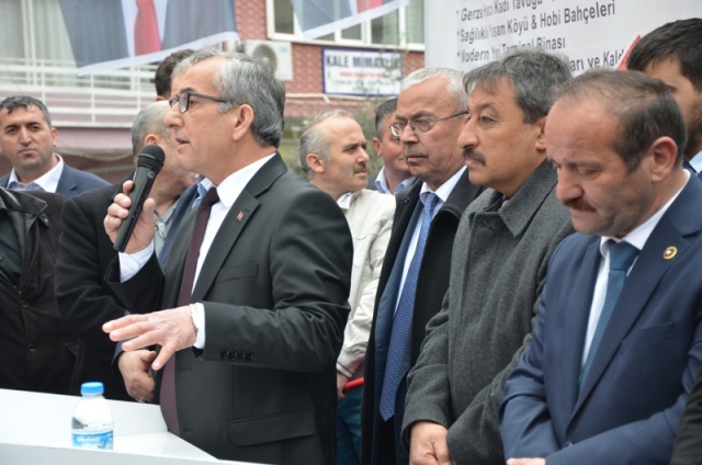 CEVAT ŞENSOY GERZE MİTİNG