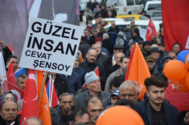 CEVAT ŞENSOY GERZE MİTİNG