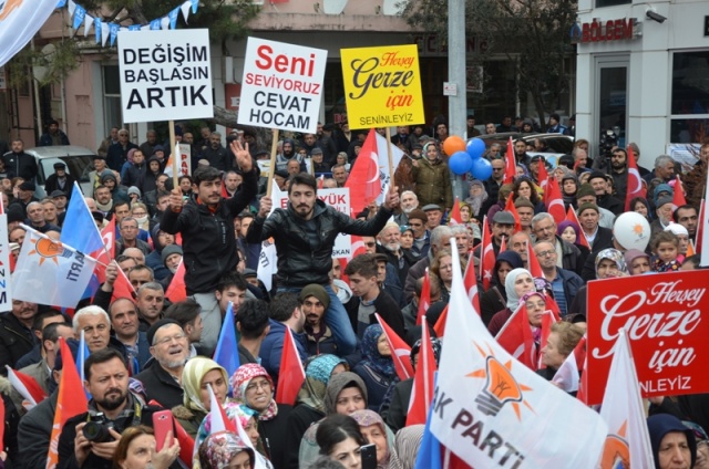 CEVAT ŞENSOY GERZE MİTİNG