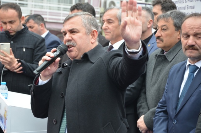 CEVAT ŞENSOY GERZE MİTİNG