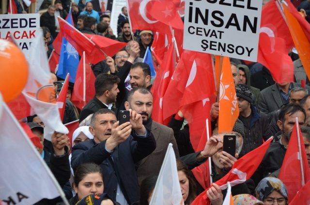 CEVAT ŞENSOY GERZE MİTİNG