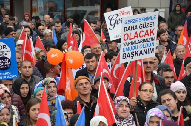 CEVAT ŞENSOY GERZE MİTİNG