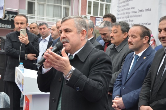 CEVAT ŞENSOY GERZE MİTİNG