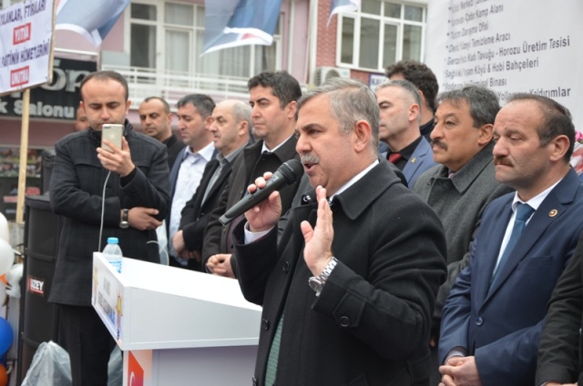 CEVAT ŞENSOY GERZE MİTİNG