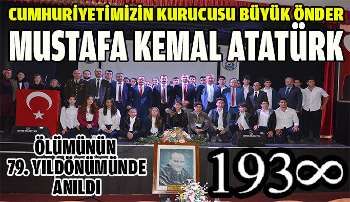 Büyük Önder Atatürk Anıldı