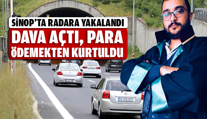 Radara Girdi, Dava Açtı, Para Ödemekten Kurtuldu