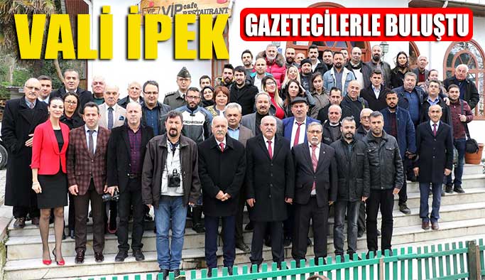 Vali İpek Gazetecilerin Gününü Kutladı