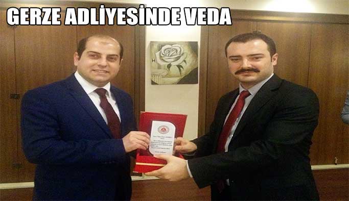 Tayini Çıkan Hakim ve Seçim Müdürüne Veda Yemeği
