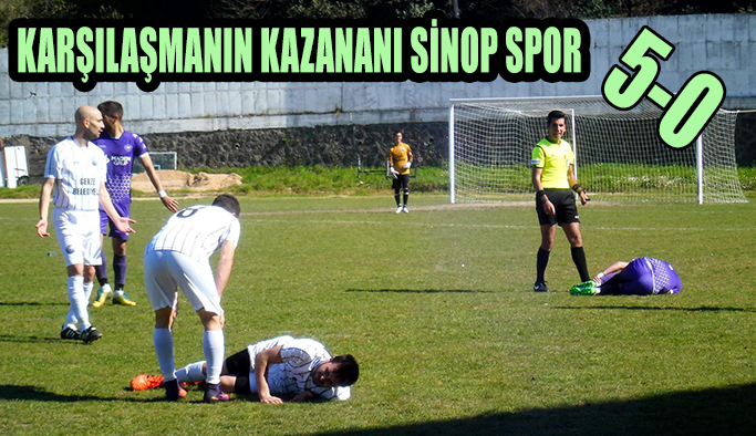 Gerze Belediye Spor Sinop'ta Tutunamadı