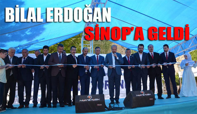 Bilal Erdoğan Sinop’ a Geldi