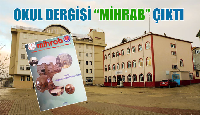 Okul dergisi “Mihrab” çıktı