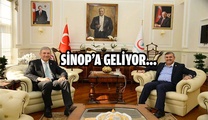Sağlık Bakanı Dr. Ahmet Demircan Sinop’a geliyor