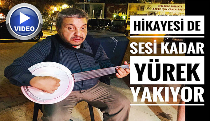 Görme engelli sanatçının hikayesi de sesi kadar yürek yakıyor