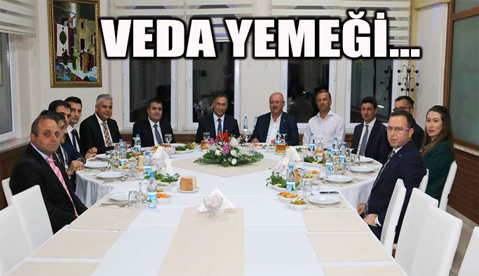 Kaymakamlara Veda...