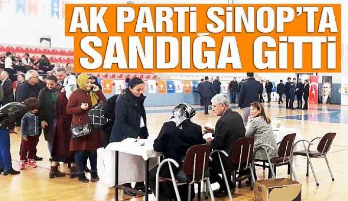 AK Parti Sinop'ta adaylarını belirliyor!