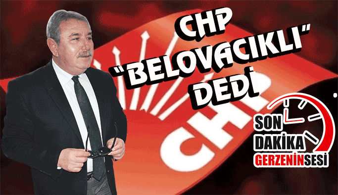 CHP'nin adayı Osman Belovacıklı