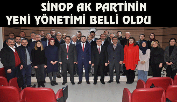 AK Parti yeni Sinop il yönetimi açıklandı