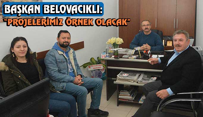 Belovacıklı’dan gazetemize ziyaret