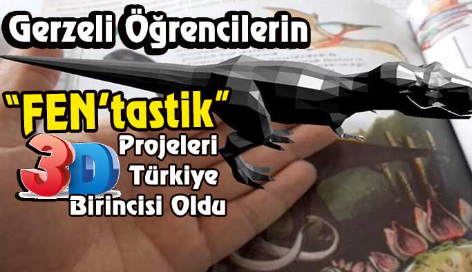 “FEN’tastik” Projeler Türkiye Birinciliği Getirdi