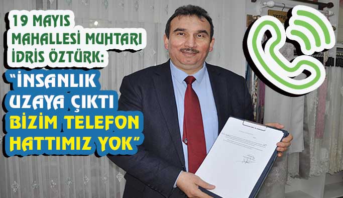 Millet Mars’a gitti bizde telefon hattı yok