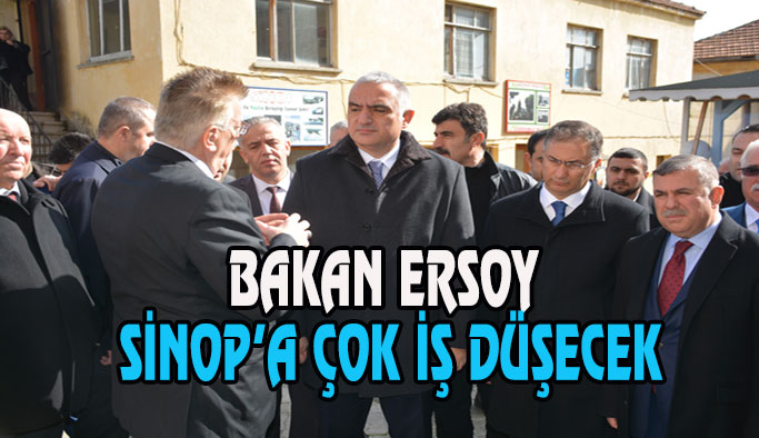 Bakan Ersoy: Sinop'u iyi değerlendirememişiz!