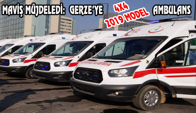 Gerze'ye 2019 Model Ambulans