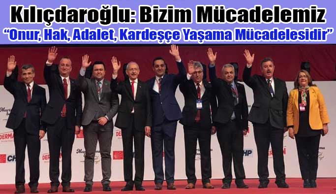 Kılıçdaroğlu, Belediye Başkan Adaylarını Tanıttı
