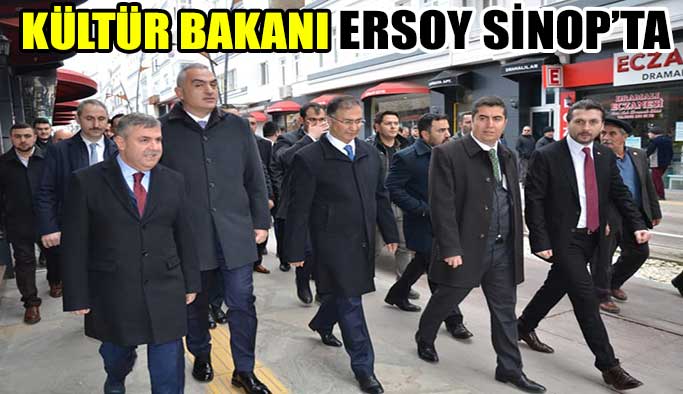Kültür Bakanı Sinop'ta