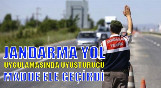 Gerze İlçe Jandarma Ekipleri Uyuşturucu Ele Geçirdi