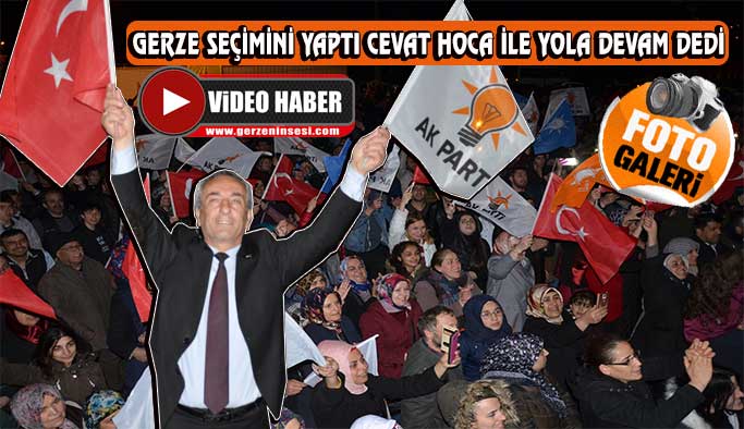 Gerze seçimini yaptı "Cevat Hoca" ile yola devam dedi