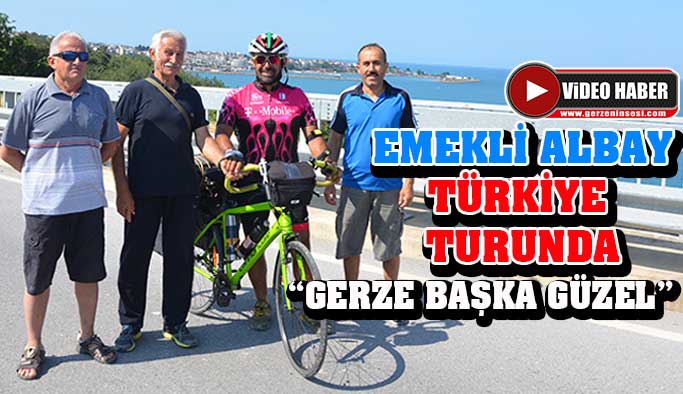 2 Bin 500 Kilometre Pedal Çevirerek Gerze’ye Ulaştı