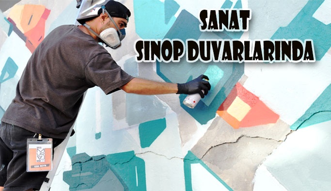 Sokak Sanatının Kalbi Sinop Duvarlarında
