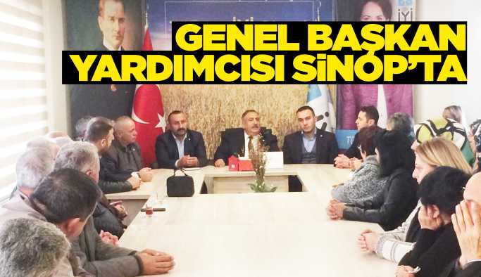 İYİ Parti Genel Başkan Yardımcısı Sinop'ta