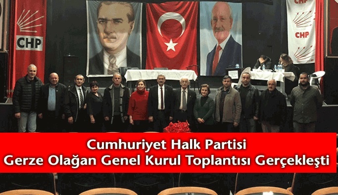 CHP İlçe Başkanı ve Yönetim Kurulu Belirlendi