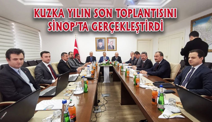 KUZKA Yılın Son Toplantısını Sinop'ta Gerçekleştirdi
