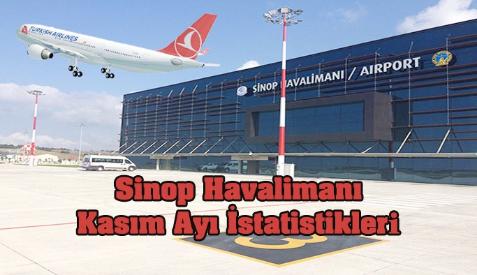 Sinop Havalimanı Kasım Ayı İstatistikleri
