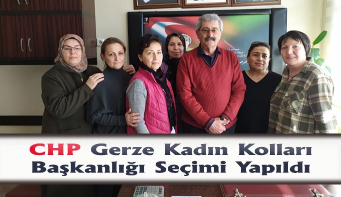 CHP Gerze Kadın Kolları Başkanlık Seçimi Yapıldı