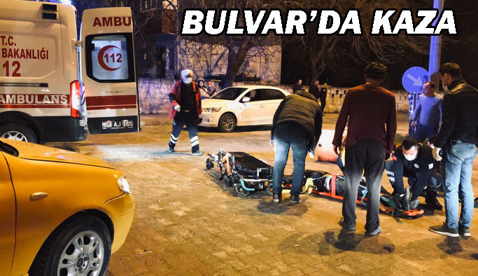Bulvar'da Trafik Kazası