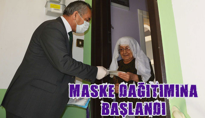 Gerze Belediyesinden Maske Dağıtımı