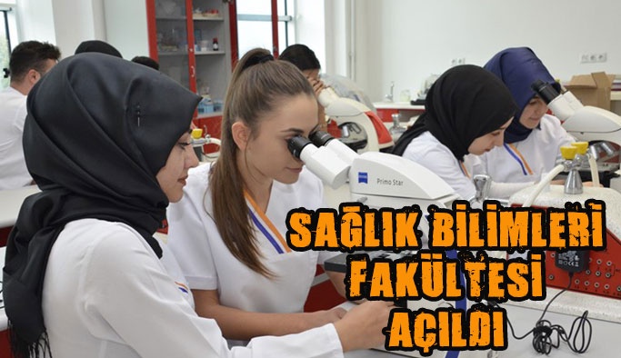Sinop Üniversitesi Sağlık Bilimleri Fakültesi Açıldı