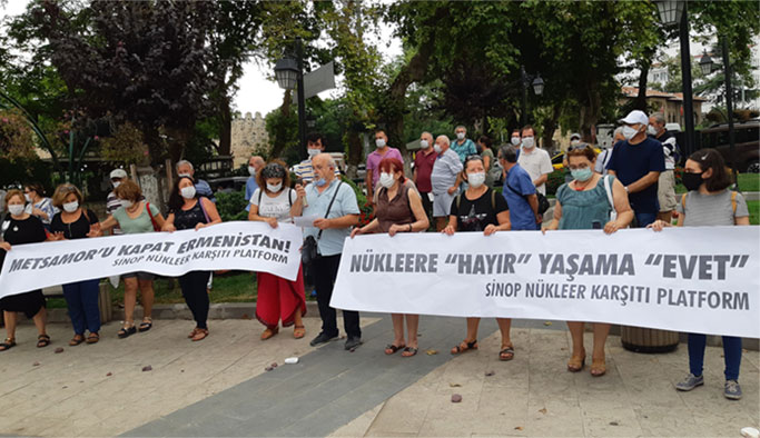 Sinop NKP: “Metsamor Nükleer Santrali’nin Hedef Alınmasını Kınıyoruz!
