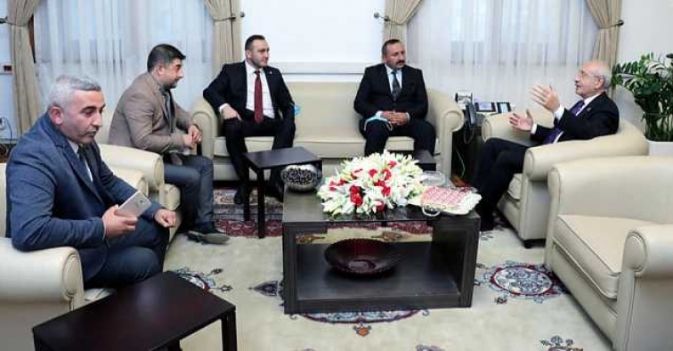 Başkan Şanlan, Akşener ve Kılıçdaroğlu ile görüştü