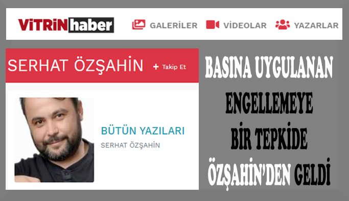 ÖZŞAHİN'DEN "SİNOP BASININI RAHATSIZ EDEN OLAY" ÜZERİNE